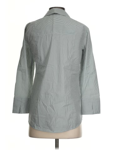 Lafayette 148 New York 3/4 Sleeve Button-Down Shirt (view 2)