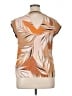 DR2 Orange Sleeveless Blouse Size XL - photo 2