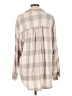 Dex Plaid Gray Long Sleeve Button-Down Shirt Size 12 - photo 2
