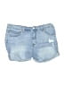 True Craft Blue Denim Shorts Size 14 - photo 1
