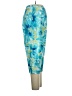 Unbranded 100% Polyester Tropical Blue Casual Pants Size 16 (petite) - photo 4
