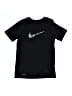 Nike 100% Polyester Black Active T-Shirt Size M (kids) - photo 1