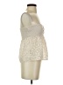 Shein 100% Polyester Ivory Sleeveless Blouse Size XS - photo 4