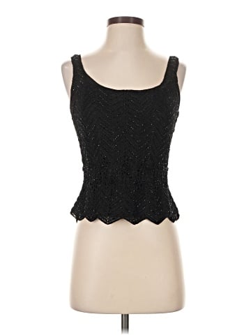 Carmen Marc Valvo Sleeveless Top (view 1)