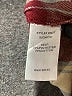 Staccato Plaid Burgundy Long Sleeve Button-Down Shirt Size S - photo 8