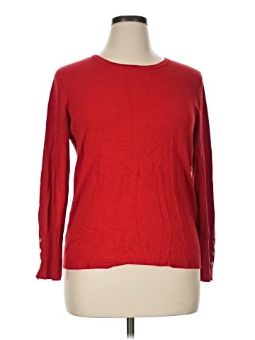 JM Collection Pullover Sweater (view 1)