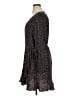 Express 100% Polyester Animal Print Brown Casual Dress Size XL - photo 5