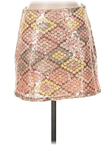 MNG Faux Leather Skirt (view 1)