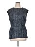 H By Halston Silver Sleeveless Blouse Size XL - photo 1
