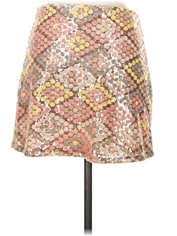 MNG Faux Leather Skirt (view 2)
