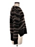 Aqua Stripes Brown Pullover Sweater Size M - photo 4
