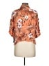 Moa Moa Tropical Orange 3/4 Sleeve Blouse Size M - photo 2