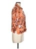 Moa Moa Tropical Orange 3/4 Sleeve Blouse Size M - photo 4