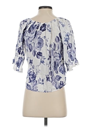 Laura Ashley Short Sleeve Blouse (view 2)