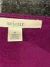 Sejour Purple 3/4 Sleeve Top Size 1X - photo 7