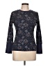 Sundance Floral Blue Pullover Sweater Size L - photo 1