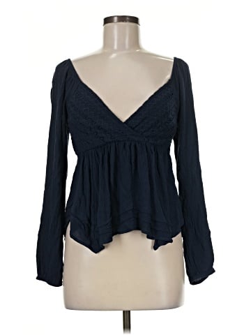 Hollister Long Sleeve Blouse (view 1)
