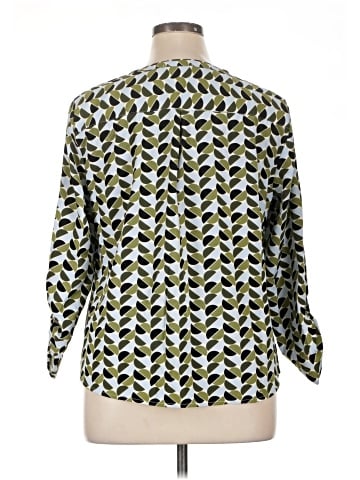 Notations 3/4 Sleeve Blouse (view 2)