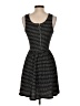 Must Have Houndstooth Gray Cocktail Dress Size S - photo 2