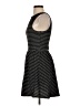 Must Have Houndstooth Gray Cocktail Dress Size S - photo 5