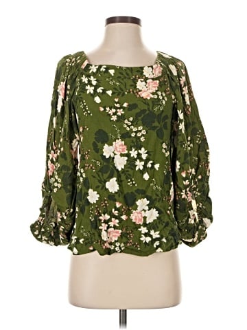 Sugarlips 3/4 Sleeve Blouse (view 1)