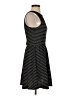 Must Have Houndstooth Gray Cocktail Dress Size S - photo 4