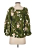 Sugarlips Green 3/4 Sleeve Blouse Size XS - photo 2