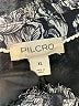 Pilcro 100% Viscose Paisley Black Long Sleeve Blouse Size XL - photo 7