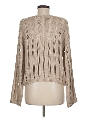 Hem & Thread Pullover Sweater (view 2)