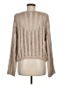 Hem & Thread Metallic Tan Pullover Sweater Size M - photo 2