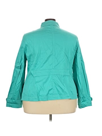 Jones New York 3/4 Sleeve Button-Down Shirt (view 2)