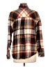 BP. Plaid Brown Long Sleeve Button-Down Shirt Size L - photo 2