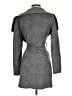 Tahari Plaid Gray Wool Coat Size XS - photo 2