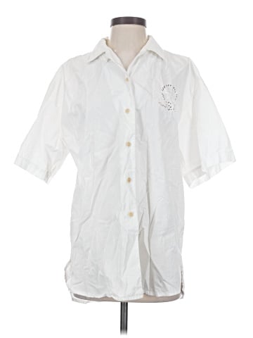 TJ Trussardi Jeans Short Sleeve Button-Down Shirt (view 1)