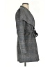 Tahari Plaid Gray Wool Coat Size XS - photo 4