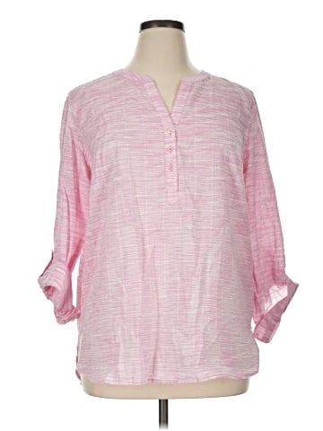 Talbots Outlet 3/4 Sleeve Blouse (view 1)