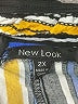 New Look 100% Rayon Stripes Yellow Casual Pants Size 2X - photo 4