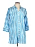 Foxcroft Blue 3/4 Sleeve Button-Down Shirt Size 12 - photo 1