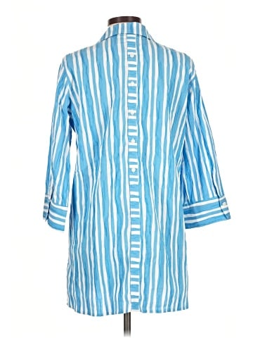 Foxcroft 3/4 Sleeve Button-Down Shirt (view 2)