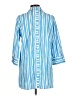 Foxcroft Blue 3/4 Sleeve Button-Down Shirt Size 12 - photo 2