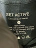 Set Active 100% Cotton Gray Short Sleeve T-Shirt Size S - photo 7