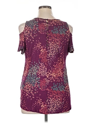 Lucky Brand Short Sleeve Blouse (view 2)