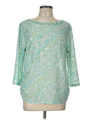 Ruby Rd. 3/4 Sleeve Top (view 1)
