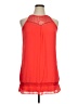 Iz Byer 100% Polyester Red Sleeveless Blouse Size XL - photo 1