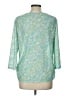 Ruby Rd. 100% Polyester Green 3/4 Sleeve Top Size L - photo 2