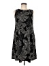Sympli Paisley Black Cocktail Dress Size 6 - photo 1