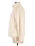 Uniqlo 100% Polyester Ivory Faux Fur Jacket Size L - photo 5