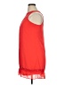 Iz Byer 100% Polyester Red Sleeveless Blouse Size XL - photo 5