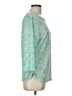 Ruby Rd. 100% Polyester Green 3/4 Sleeve Top Size L - photo 4