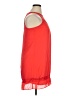 Iz Byer 100% Polyester Red Sleeveless Blouse Size XL - photo 4
